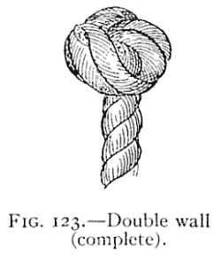 Illustration: FIG. 123.—Double wall (complete).
