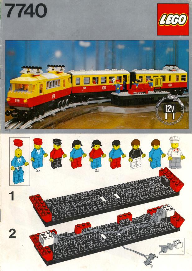 LEGO 7740 Inter City Passenger Train : LEGO : Free Download, Borrow, and  Streaming : Internet Archive